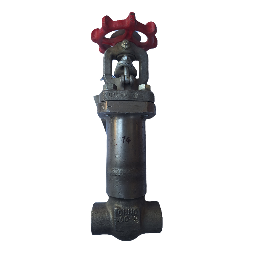 38 - شیر دروازه ای ( Gate Valve) ژاپنی(OHNO) - سایز " 3/4 کلاس فشاری #300 جنس استنلس استیل 304L